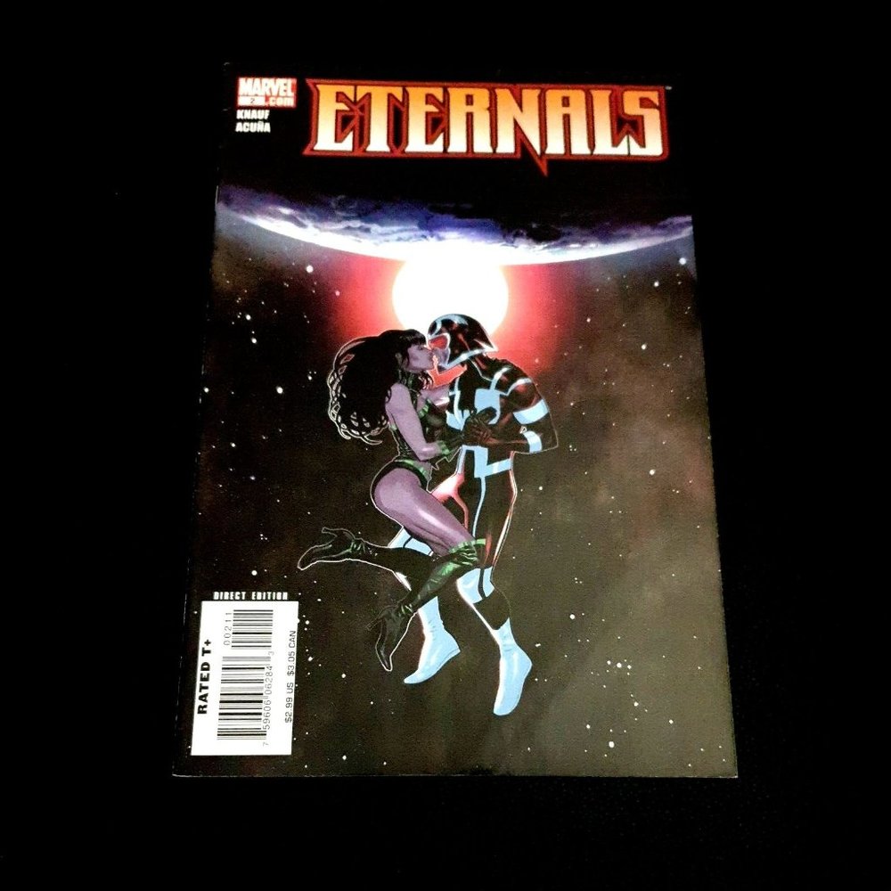 Marvel Comics Eternals #2 Sept 2008 Book Collection Bagged Boarded Knauf Acuna